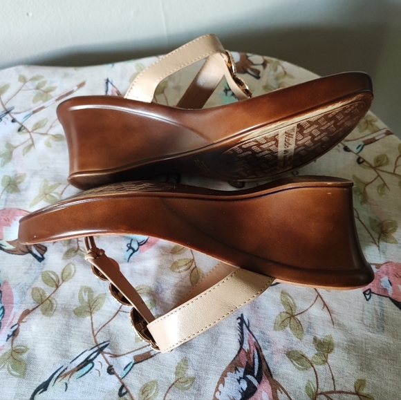 Toscanella Dazzler Italian Rhinestone Wedges Size 8.5 8 1/2 Made in Italy - Picture 3 of 10